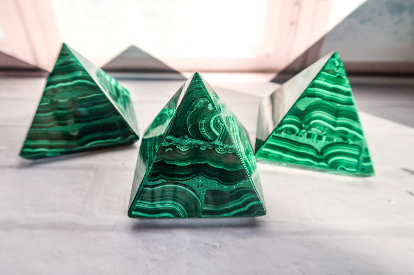 Malachite Pyramid