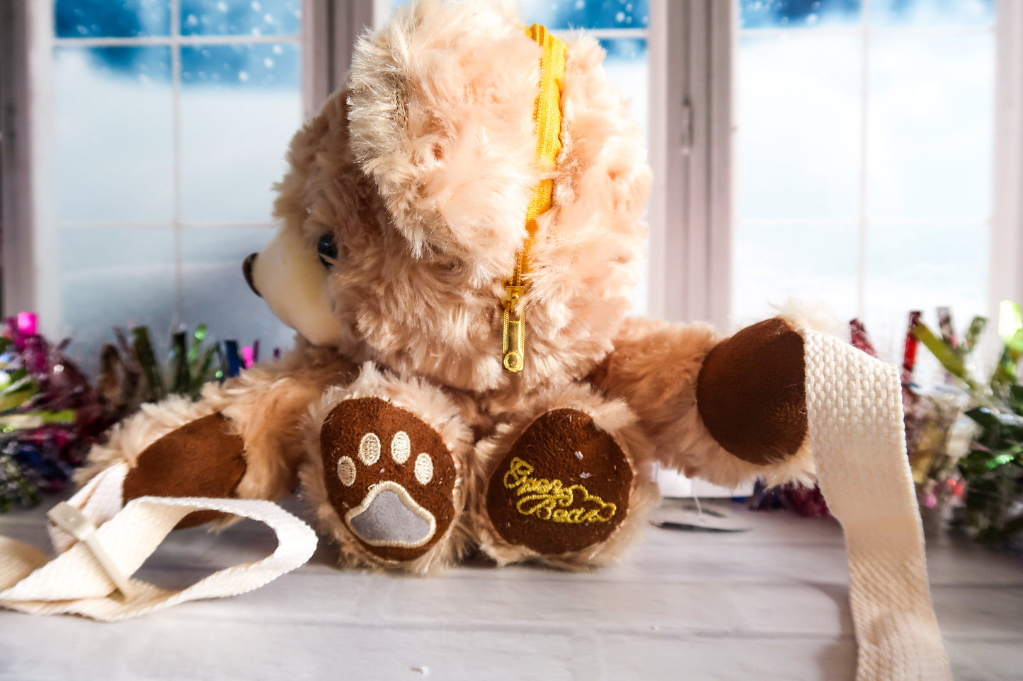 Plushie Teddy Bear Sling Crossbody