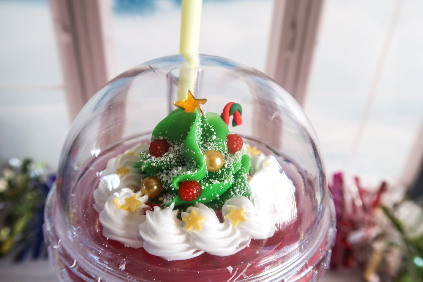 Festive Christmas Tree Tumbler