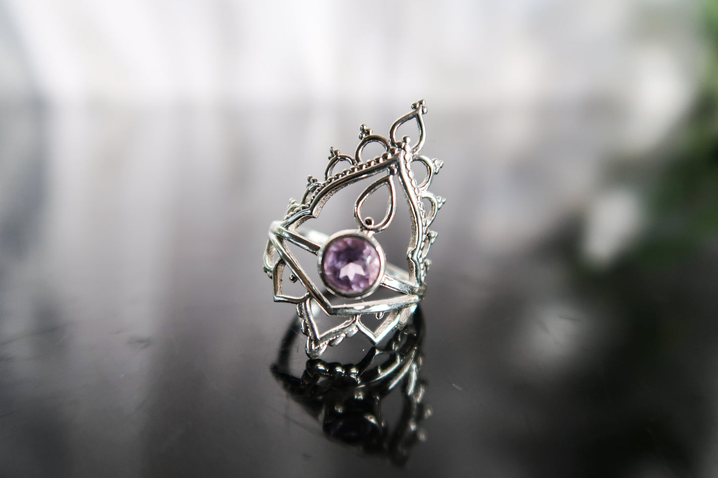 Crown Jewel Crystal Ring