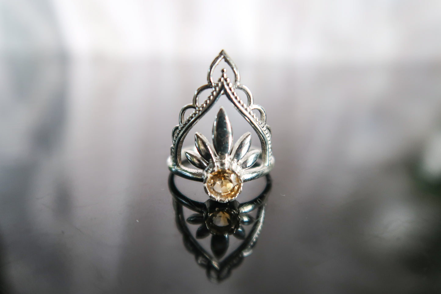 Crown Jewel Crystal Ring