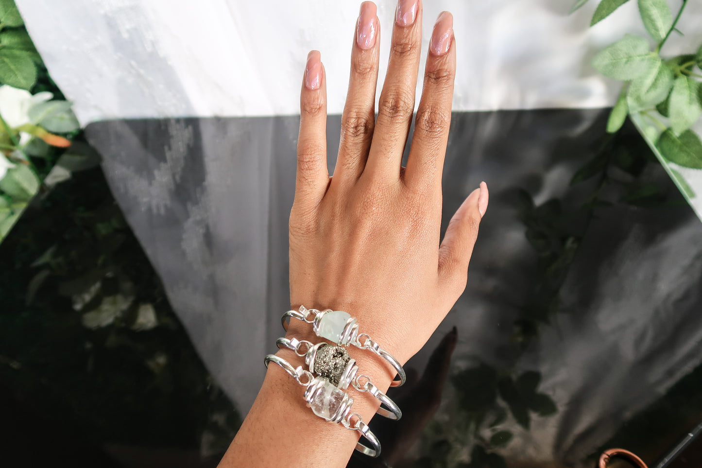 Sterling Silver Crystal Bracelets