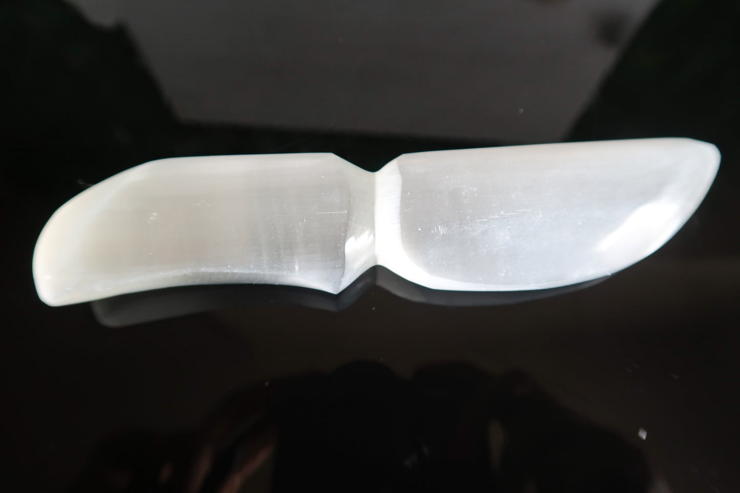 Selenite Polished Crystal Knife