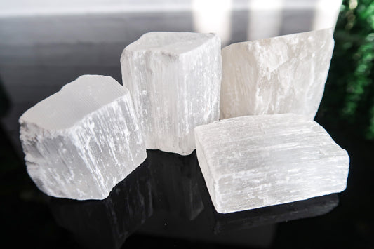 Selenite Rough Chunks