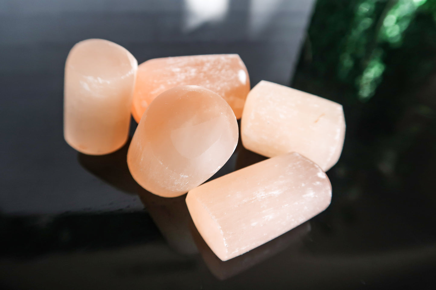 Orange Selenite Tumbled Stones