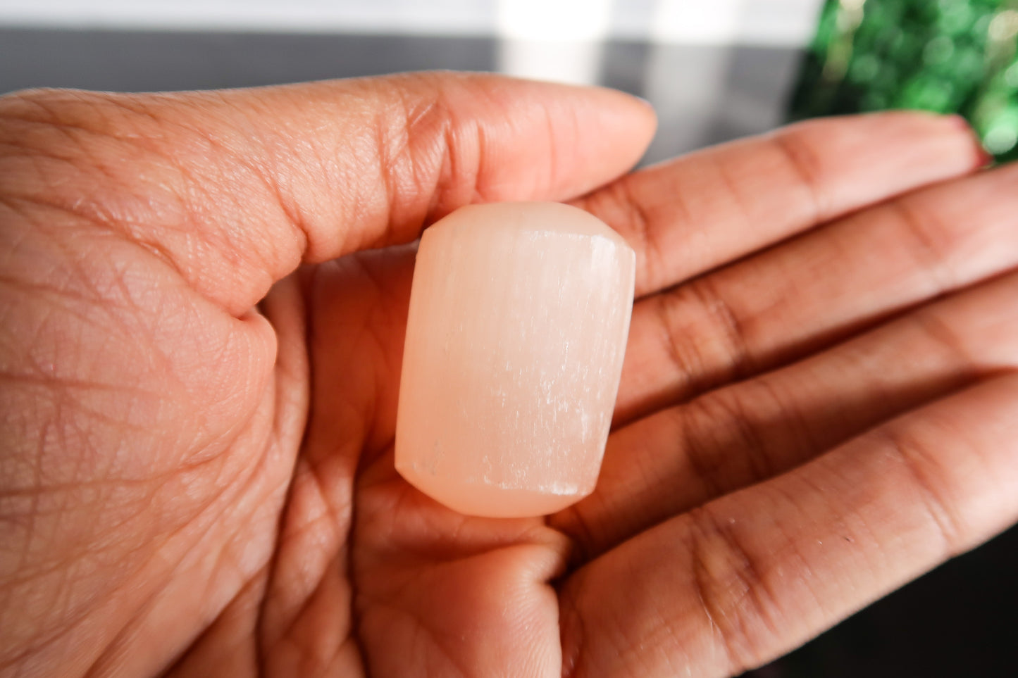 Orange Selenite Tumbled Stones